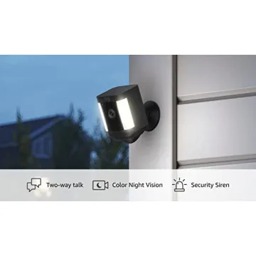 Ring Spotlight Cam Plus with Color Night Vision and Audio