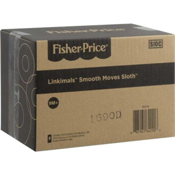 Fisher-Price Linkimals Smooth Moves Sloth for Ages 9+ Months