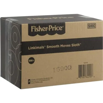 Fisher-Price Linkimals Smooth Moves Sloth for Ages 9+ Months