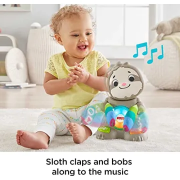 Fisher-Price Linkimals Smooth Moves Sloth for Ages 9+ Months
