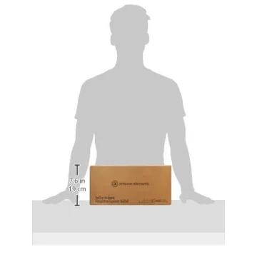 Amazon Elements Baby Wipes, Unscented & Effective for All Ages