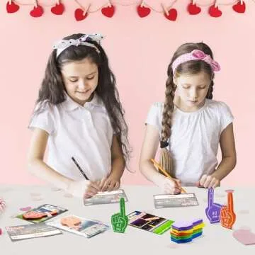 JOYIN 28 Pcs Valentines Day Foam Fingers with Cards for Kids, Valentine’s Greeting Cards, Classroom Exchange Gift for Kids, Holiday Reward Prizes and Party Favor