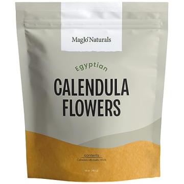 MagJo Naturals Calendula Flowers 1 Pound Quality Herbal Tea