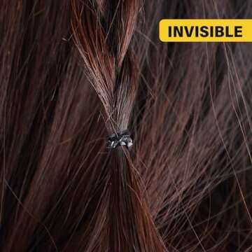 Hicarer 1000 Mini Rubber Bands for Hair Styling