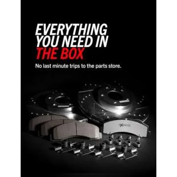 Power Stop K2952-36 Front Z36 Truck & Tow Brake Kit Brake Pads and Drilled and Slotted Brake Rotors 2007-2021 Toyota Tundra | 2008-2022 Sequoia | 2016-2021 Land Cruiser | 2016-2021 Lexus LX570