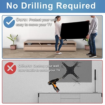 Base Stand for TCL Smart TVs 28" to 65" with Screws
