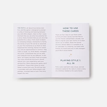 The Moth Presents: A Game of Storytelling for Everyone