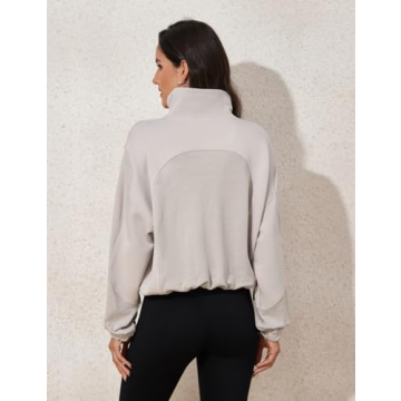 Trendy Women's Half Zip Sweatshirt for Every Season
