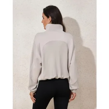 Trendy Women's Half Zip Sweatshirt for Every Season