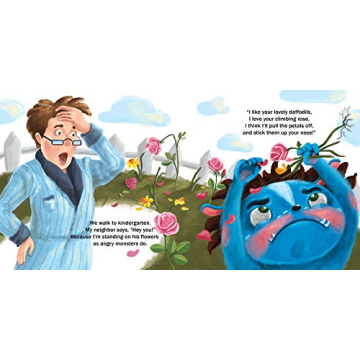 Today I'm a Monster Emotion Book for Kids Aged 3-5