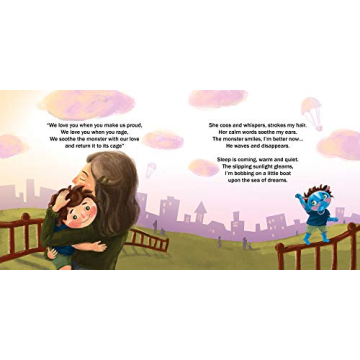 Today I'm a Monster Emotion Book for Kids Aged 3-5