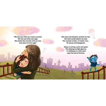 Today I'm a Monster Emotion Book for Kids Aged 3-5