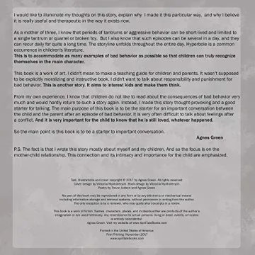 Today I'm a Monster Emotion Book for Kids Aged 3-5