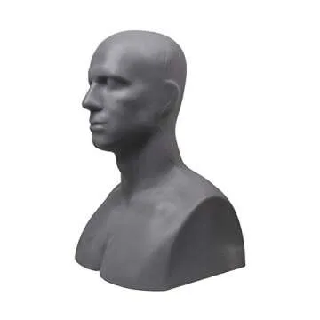 The Monster Makers Life Size Ed Head Armature 2.0 for Mask Making and Clay Busts