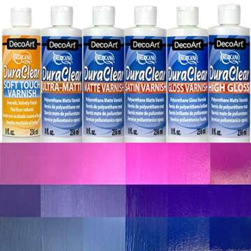 DecoArt DS60-9 American DuraClear Varnishes, 8-Ounce, DuraClear Matte Varnish