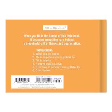 Knock Knock Why I'm Grateful for You Fill in the Love Book Fill-in-the-Blank Gift Journal, 4.5 x 3.25-inches
