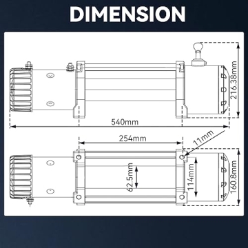Rengue 13000lb Electric Winch for Off-Road Adventure