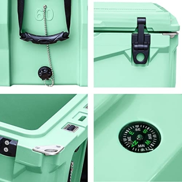 Xspec 60 Quart Roto Molded Outdoor Cooler - Durable & Affordable