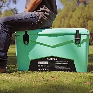 Xspec 60 Quart Roto Molded Outdoor Cooler - Durable & Affordable