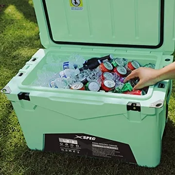 Xspec 60 Quart Roto Molded Outdoor Cooler - Durable & Affordable