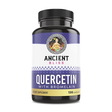 Ancient Bliss Quercetin Bromelain Immune Joint Support 120 Caps