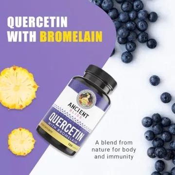 Ancient Bliss Quercetin Bromelain Immune Joint Support 120 Caps