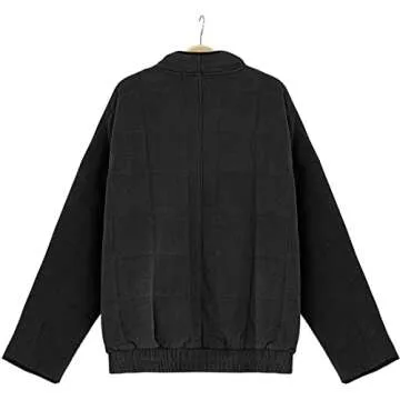 Wefebi Women’s Dolman Lightweight Jacket for Fashionable Warmth