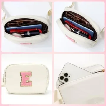 YOOLIFE Personalized Initial Belt Bag for Women