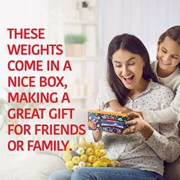 Gymnastics Power Wrist Ankle Bangles Weights For Women And Men - dumbbells Bracelet for Walking, Jogging, Yoga, Gym, Strength Training (1 LB - Cream Beige Pair)