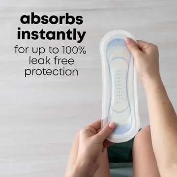 U by Kotex Ultra Thin Pads, Clean & Secure, Heavy Absorbency, 56 Count (Packaging May Vary)