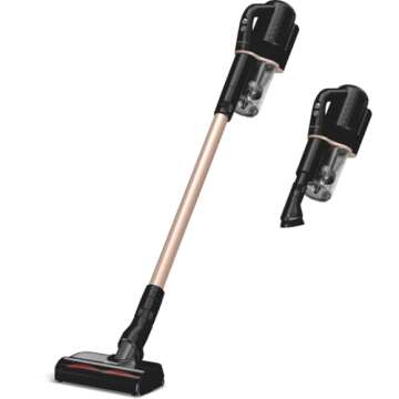 Miele Duoflex Total Care Vacuum Cleaner - Cordless, Multi-Floor, Rose Gold & Obsidian Black