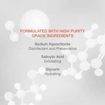 CLn® Shampoo - Clarifying Formula with Salicylic Acid, for Normal to Oily Scalp Prone to Folliculitis, Dandruff, Itchy & Flaky Scalp, Fragrance-Free & Paraben-Free, 8 fl. oz.