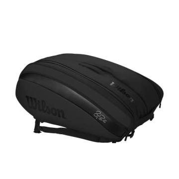 Wilson RF DNA Tennis Racket Bag - Stylish and Spacious for 12 Rackets