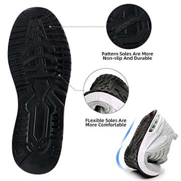 BOGOVER Lightweight Air Running Shoes for Women