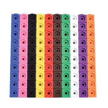 edxeducation Math Cubes Educational Set for Kids 3-12