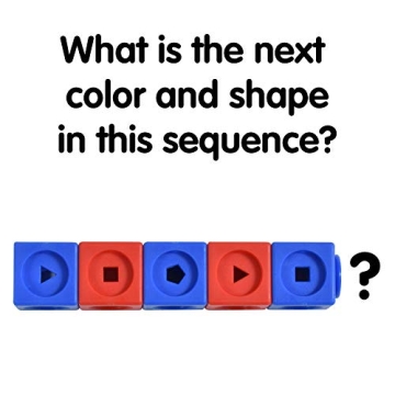 edxeducation Math Cubes Educational Set for Kids 3-12