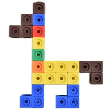 edxeducation Math Cubes Educational Set for Kids 3-12