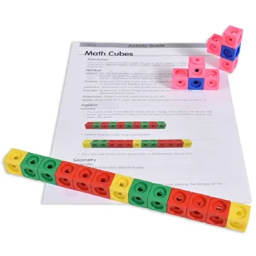 edxeducation Math Cubes Educational Set for Kids 3-12