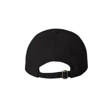 ShohaSheheza Men Women Fashion Baseball Cap, 100% Cotton Twill, Black, Unisex-Adults