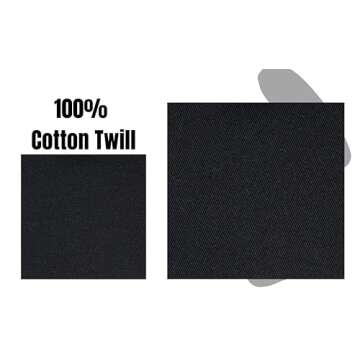 ShohaSheheza Men Women Fashion Baseball Cap, 100% Cotton Twill, Black, Unisex-Adults