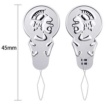 200 Pieces Needle Threader Set - Premium Aluminum for Sewing Crafts