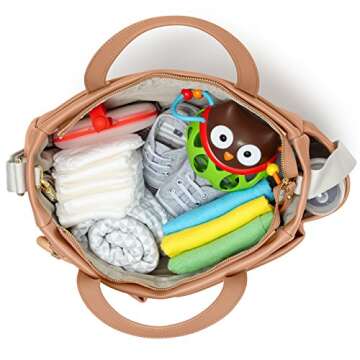 Skip Hop Greenwich Chic Diaper Tote for Modern Parents