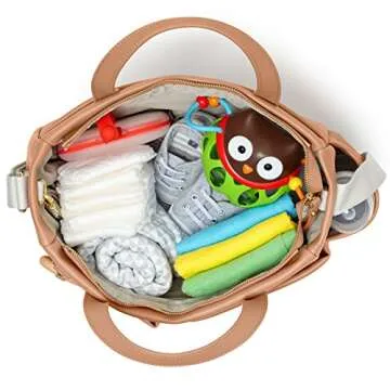 Skip Hop Greenwich Chic Diaper Tote for Modern Parents