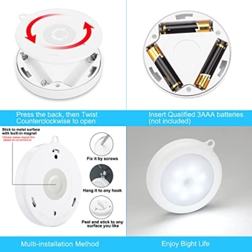 Mlambert Motion Sensor LED Night Lights - Safe & Stylish