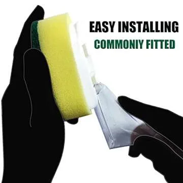 Durable Dish Wand with 7 Replacement Sponges for Easy Cleaning