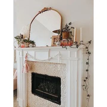 Mud Pie Woven Frame - Stylish 4x6 Scalloped Design