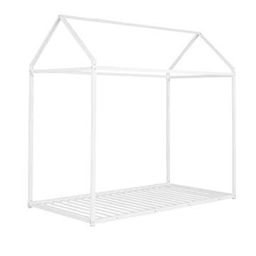 Shop Merax Montessori Twin Metal House Bed for Kids