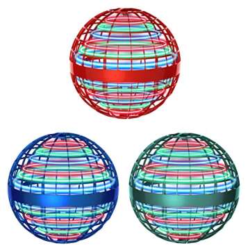 Christmas Flying Orb Ball Pop Fidget Toys Push It Up Bubble Ball