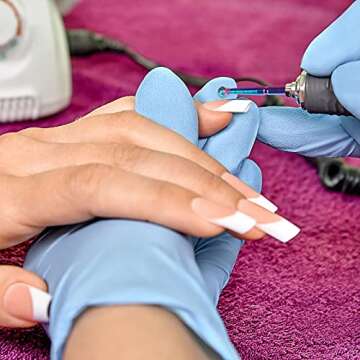 30 Pieces Nail Drill Bits, 3/32in Diamond Drill Bit Set for Nails Professional Cuticle Drill Bit, Ceramic Efile Nail Bit for Acrylic Gel Nails, Manicure Pedicure Shapen Remove Tools, Home Salon Use