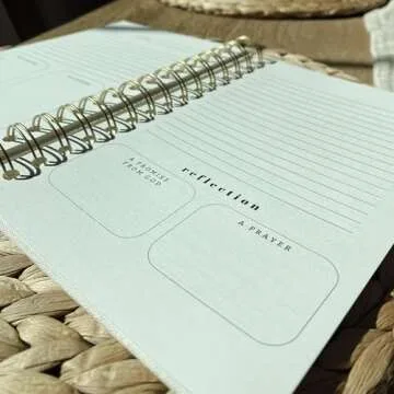 Steadfast and Sustained Church Notes Journal - Sermon & Podcast Christian Notebook - Guided Journal to Write Key Points, Bible Verses, Notes, and Application - Men and Women Gift Idea